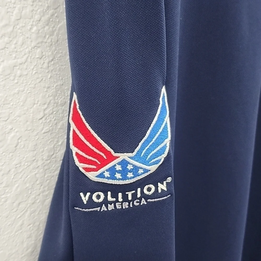 Ralph Lauren X Navy Blue Mens Polyester Elastine Polo Shirt Size L/G.